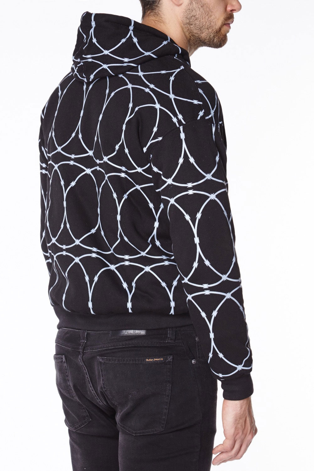 Razorwire anti-slash hooded top lined with Dupont ™ Kevlar ® fibre