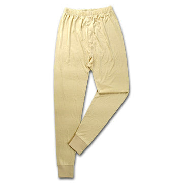 Anti-slash Long Johns in Yellow with cut resistant Lining
